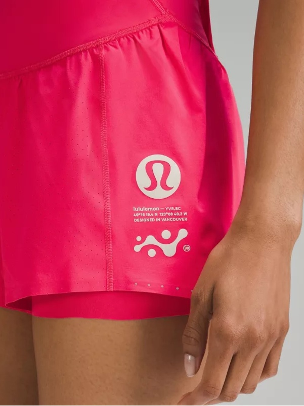 Lululemon road to trail shorts - Picture 2 of 4
